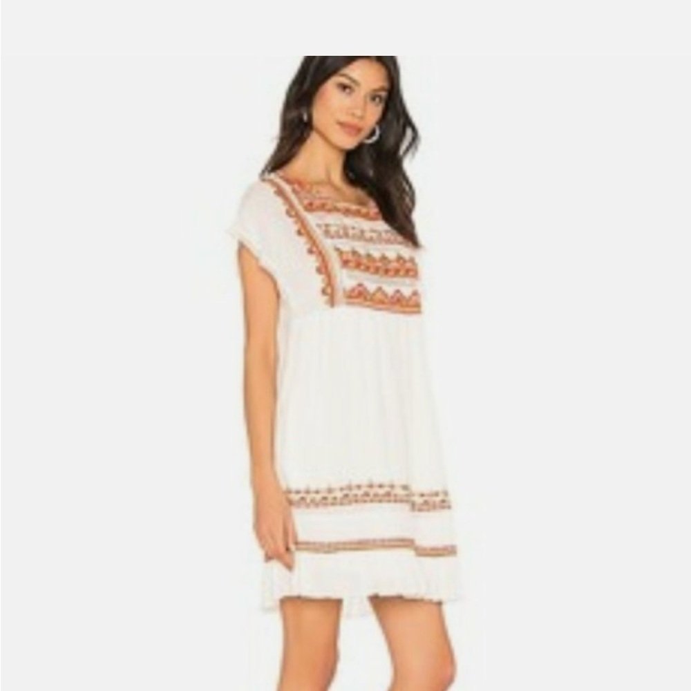 Free People SunRise Wanderer Mini Dress NWOT